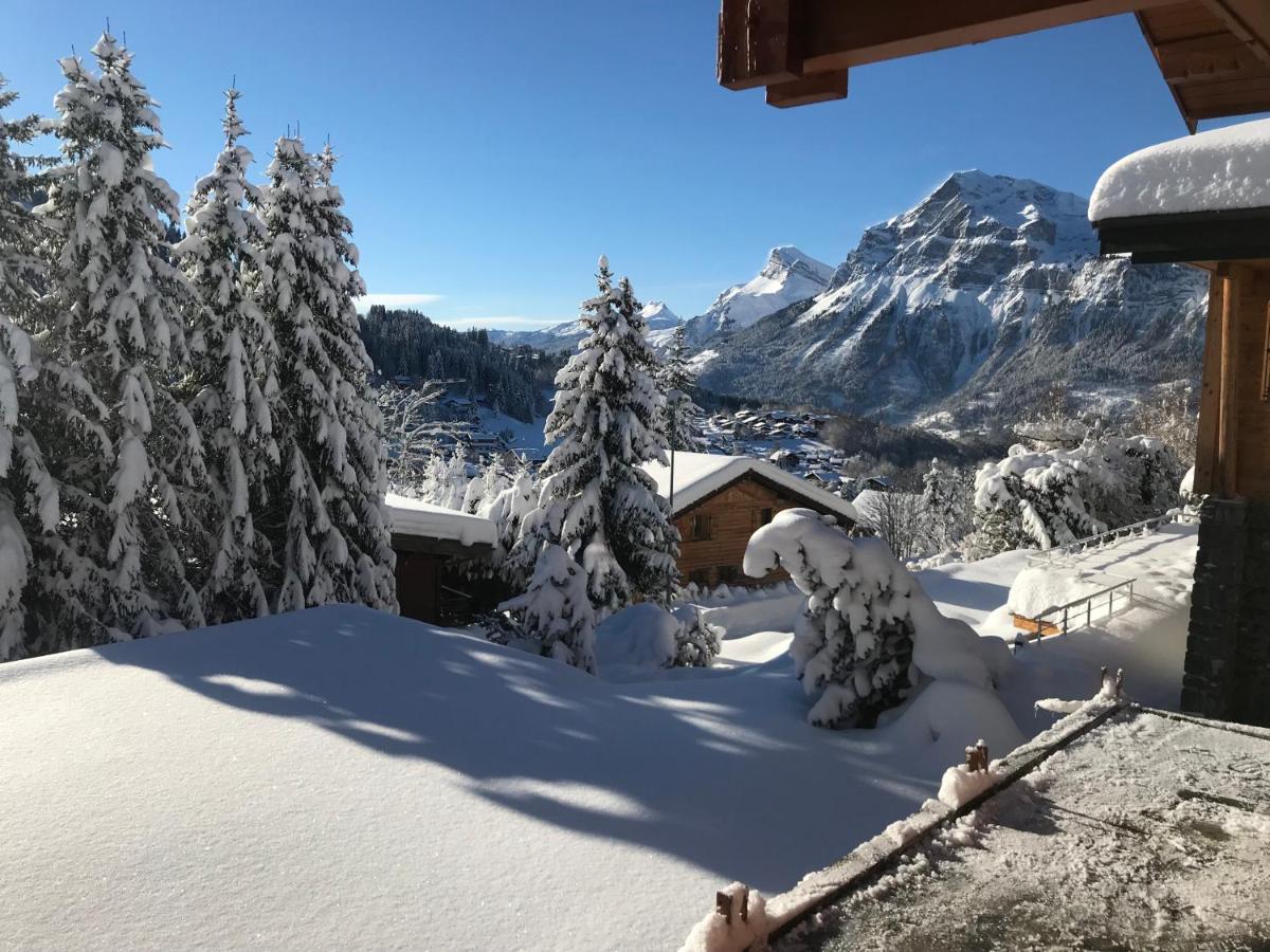 Les Grangettes 2 - Duplex - Wifi Gratuite Apartment Les Carroz d'Araches Exterior foto